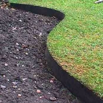 Black Steel Edging