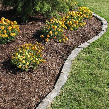 Boone County edging installed