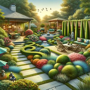 Creative backyard